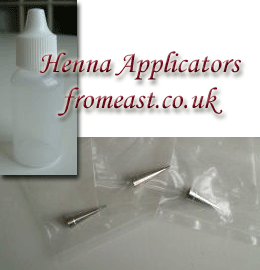 henna paste applicator